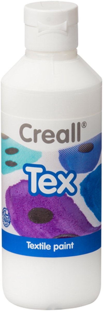 Textielverf Creall Tex wit 250ml | 6 stuks